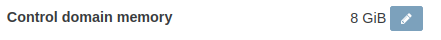 Edit the Dom0 memory from the host Advanced tab