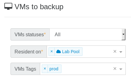 Smart mode combining Resident on Lab Pool with the prod tag