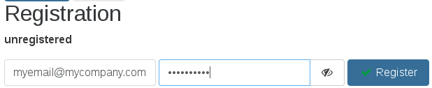 Registering with your xen-orchestra.com account
