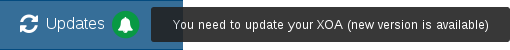 An upgrade is available